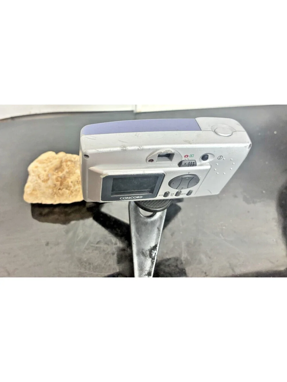 Concord Eye Q Duo LCD  Digital Camera. Untested Display Stand Only